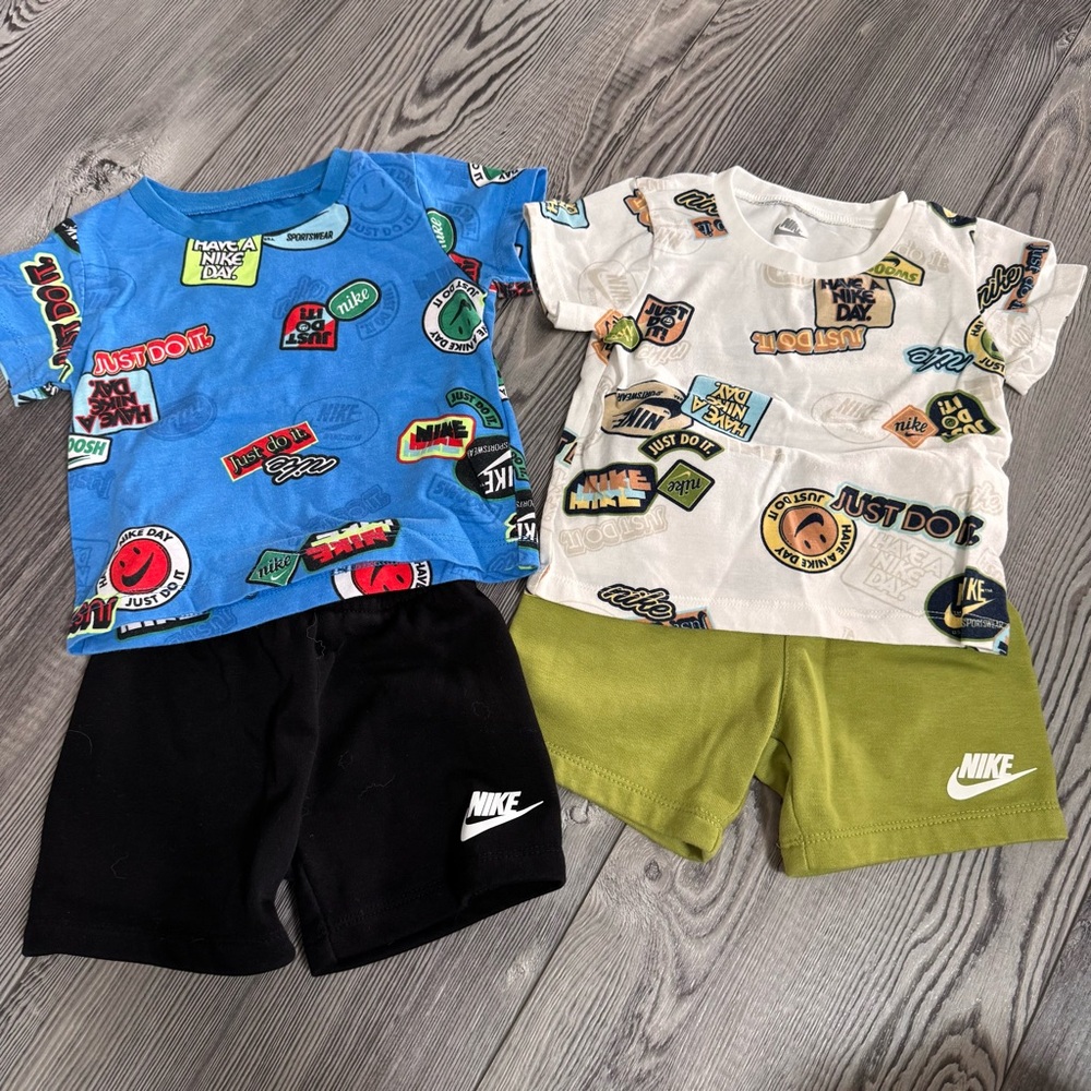 Nike Matching Sets Shirt and Shorts 18 months